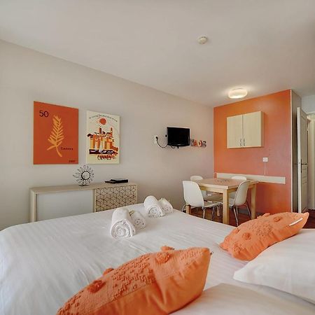 Immogroom - 2 Rooms Sea View - Swimming Pool - Terrace - Parking - Ac Кан Екстериор снимка