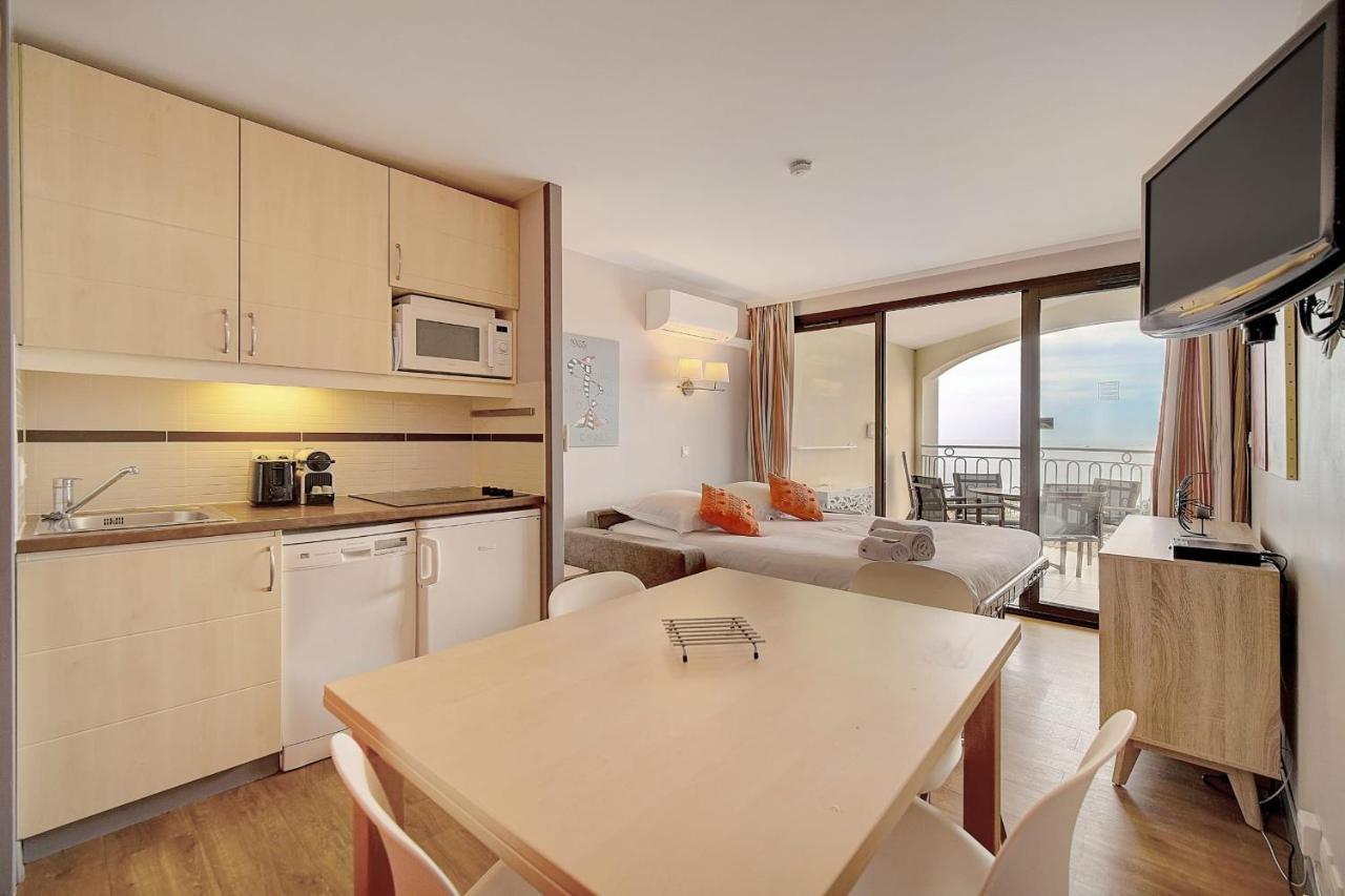 Immogroom - 2 Rooms Sea View - Swimming Pool - Terrace - Parking - Ac Кан Екстериор снимка