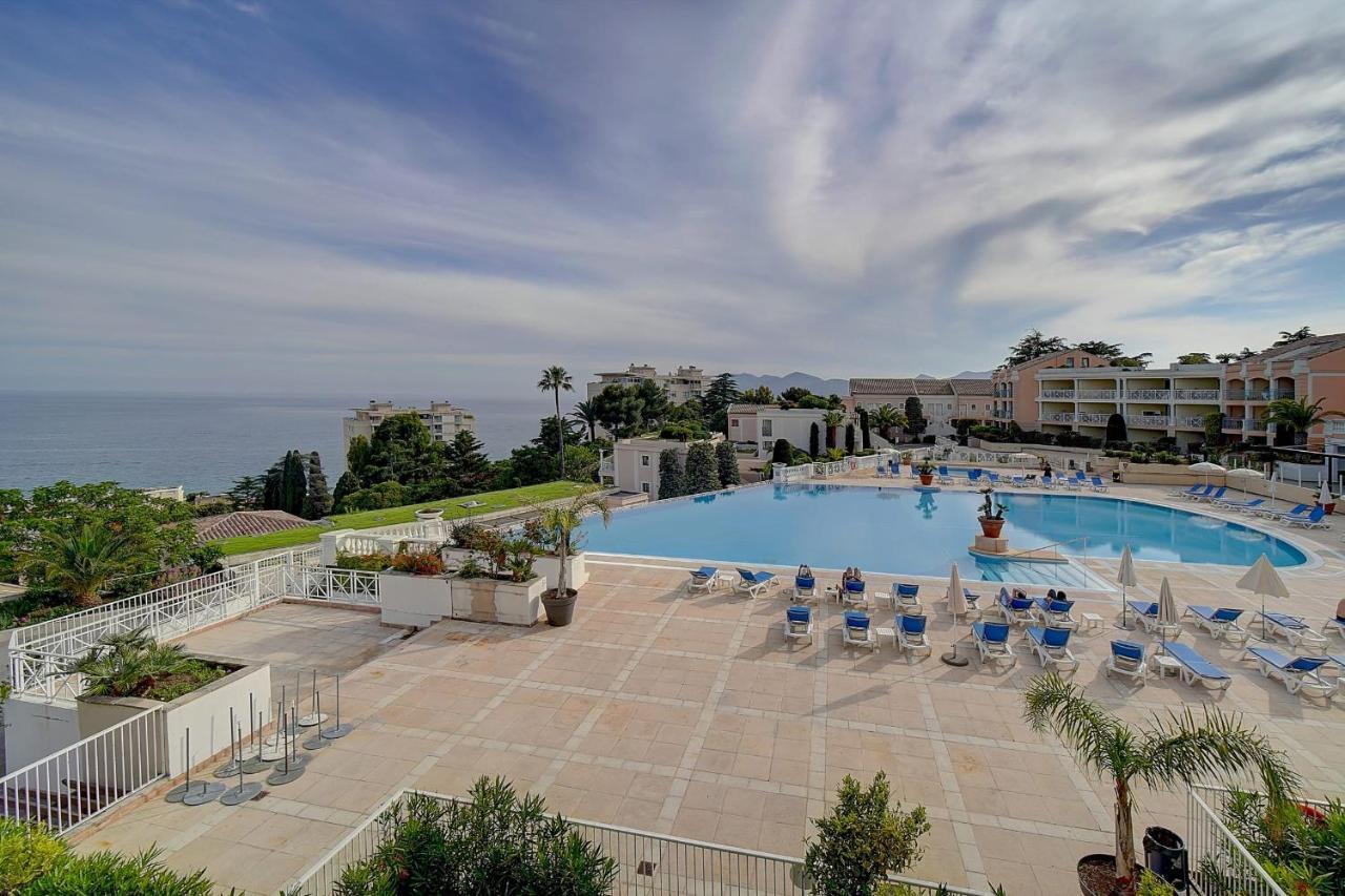 Immogroom - 2 Rooms Sea View - Swimming Pool - Terrace - Parking - Ac Кан Екстериор снимка
